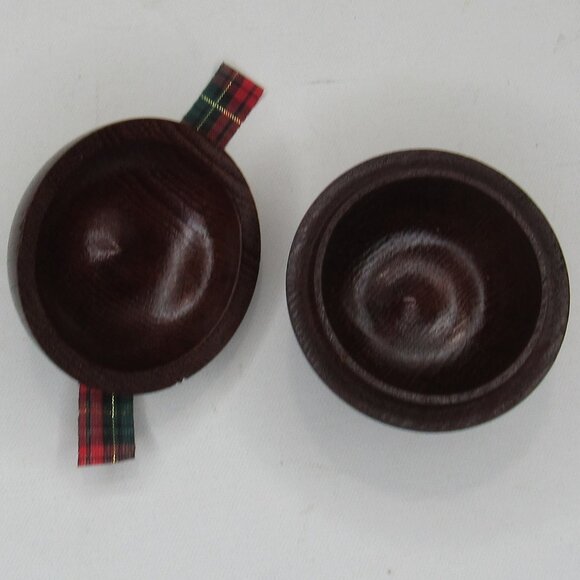 Special Gifts by Crowning Touch Collection Wood Apple Shape Trinket Box - Picture 4 of 6